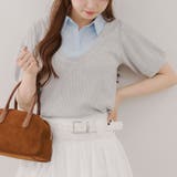 【MARCHES】シャツドッキングプルオーバー | NICE CLAUP / OLIVE des OLIVE OUTLET | 詳細画像23