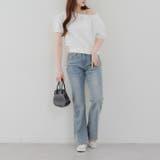 バックリボンオフショルプルオーバー | NICE CLAUP / OLIVE des OLIVE OUTLET | 詳細画像12