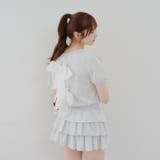 バックリボンオフショルプルオーバー | NICE CLAUP / OLIVE des OLIVE OUTLET | 詳細画像18