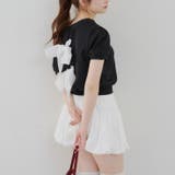 バックリボンオフショルプルオーバー | NICE CLAUP / OLIVE des OLIVE OUTLET | 詳細画像23
