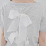 バックリボンオフショルプルオーバー | NICE CLAUP / OLIVE des OLIVE OUTLET | 詳細画像32