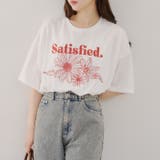 フラワー刺繍Tシャツ | NICE CLAUP / OLIVE des OLIVE OUTLET | 詳細画像7