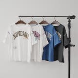 ロゴMIX刺繍Tシャツ | NICE CLAUP / OLIVE des OLIVE OUTLET | 詳細画像2