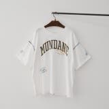 ロゴMIX刺繍Tシャツ | NICE CLAUP / OLIVE des OLIVE OUTLET | 詳細画像3