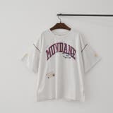 ロゴMIX刺繍Tシャツ | NICE CLAUP / OLIVE des OLIVE OUTLET | 詳細画像10