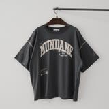 スミクロ | ロゴMIX刺繍Tシャツ | NICE CLAUP / OLIVE des OLIVE OUTLET