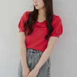 レッド | リボンT | NICE CLAUP / OLIVE des OLIVE OUTLET