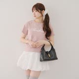 ロゴ&パールTee | NICE CLAUP / OLIVE des OLIVE OUTLET | 詳細画像3