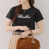 ブラック | ロゴ&パールTee | NICE CLAUP / OLIVE des OLIVE OUTLET