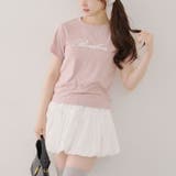 ピンク | ロゴ&パールTee | NICE CLAUP / OLIVE des OLIVE OUTLET