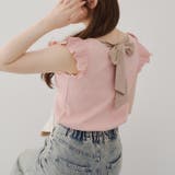 ピンク | 後リボンテレコT | NICE CLAUP / OLIVE des OLIVE OUTLET