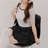 2WAYリンガードット柄Tシャツ | NICE CLAUP / OLIVE des OLIVE OUTLET | 詳細画像9