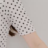 2WAYリンガードット柄Tシャツ | NICE CLAUP / OLIVE des OLIVE OUTLET | 詳細画像14