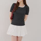 2WAYリンガードット柄Tシャツ | NICE CLAUP / OLIVE des OLIVE OUTLET | 詳細画像19