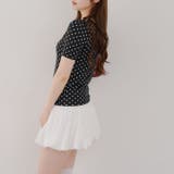 2WAYリンガードット柄Tシャツ | NICE CLAUP / OLIVE des OLIVE OUTLET | 詳細画像20