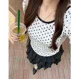 2WAYリンガードット柄Tシャツ | NICE CLAUP / OLIVE des OLIVE OUTLET | 詳細画像5