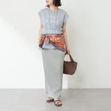 【秋服ジャケットのインナーにも◎】フレンチプリントTシャツ | NICE CLAUP / OLIVE des OLIVE　OUTLET | 詳細画像12 