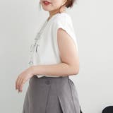 【秋服ジャケットのインナーにも◎】フレンチプリントTシャツ | NICE CLAUP / OLIVE des OLIVE　OUTLET | 詳細画像22 