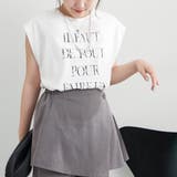 【秋服ジャケットのインナーにも◎】フレンチプリントTシャツ | NICE CLAUP / OLIVE des OLIVE　OUTLET | 詳細画像23 