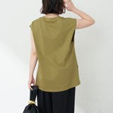 【秋服ジャケットのインナーにも◎】フレンチプリントTシャツ | NICE CLAUP / OLIVE des OLIVE　OUTLET | 詳細画像28 