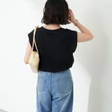【秋服ジャケットのインナーにも◎】フレンチプリントTシャツ | NICE CLAUP / OLIVE des OLIVE　OUTLET | 詳細画像37 