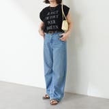 【秋服ジャケットのインナーにも◎】フレンチプリントTシャツ | NICE CLAUP / OLIVE des OLIVE　OUTLET | 詳細画像39 