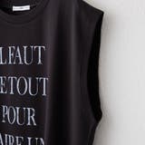 【秋服ジャケットのインナーにも◎】フレンチプリントTシャツ | NICE CLAUP / OLIVE des OLIVE　OUTLET | 詳細画像44 