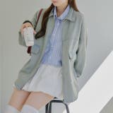 【MARCHES】セットアップ対応 デニムZIPブルゾン | NICE CLAUP / OLIVE des OLIVE OUTLET | 詳細画像2