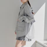 【MARCHES】セットアップ対応 デニムZIPブルゾン | NICE CLAUP / OLIVE des OLIVE OUTLET | 詳細画像6