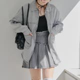 【MARCHES】セットアップ対応 デニムZIPブルゾン | NICE CLAUP / OLIVE des OLIVE OUTLET | 詳細画像9
