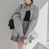 【MARCHES】セットアップ対応 デニムZIPブルゾン | NICE CLAUP / OLIVE des OLIVE OUTLET | 詳細画像11