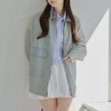 【MARCHES】セットアップ対応 デニムZIPブルゾン | NICE CLAUP / OLIVE des OLIVE OUTLET | 詳細画像16