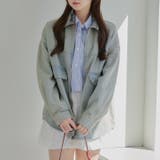 【MARCHES】セットアップ対応 デニムZIPブルゾン | NICE CLAUP / OLIVE des OLIVE OUTLET | 詳細画像17