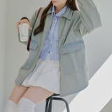 【MARCHES】セットアップ対応 デニムZIPブルゾン | NICE CLAUP / OLIVE des OLIVE OUTLET | 詳細画像21