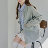 【MARCHES】セットアップ対応 デニムZIPブルゾン | NICE CLAUP / OLIVE des OLIVE OUTLET | 詳細画像25