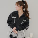 【MARCHES】ライン&リボンブルゾン | NICE CLAUP / OLIVE des OLIVE OUTLET | 詳細画像14