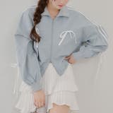 【MARCHES】ライン&リボンブルゾン | NICE CLAUP / OLIVE des OLIVE OUTLET | 詳細画像3