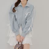 【MARCHES】ライン&リボンブルゾン | NICE CLAUP / OLIVE des OLIVE OUTLET | 詳細画像4