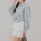 【MARCHES】ライン&リボンブルゾン | NICE CLAUP / OLIVE des OLIVE OUTLET | 詳細画像5