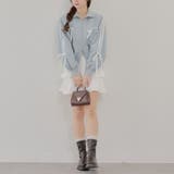 【MARCHES】ライン&リボンブルゾン | NICE CLAUP / OLIVE des OLIVE OUTLET | 詳細画像7