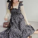 【1枚着でも♪】シャーリングロングワンピース | NICE CLAUP / OLIVE des OLIVE OUTLET | 詳細画像12