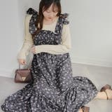 【1枚着でも♪】シャーリングロングワンピース | NICE CLAUP / OLIVE des OLIVE OUTLET | 詳細画像13