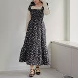 【1枚着でも♪】シャーリングロングワンピース | NICE CLAUP / OLIVE des OLIVE OUTLET | 詳細画像15