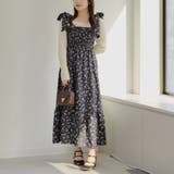 【1枚着でも♪】シャーリングロングワンピース | NICE CLAUP / OLIVE des OLIVE OUTLET | 詳細画像16