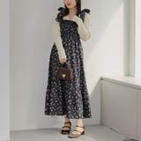 【1枚着でも♪】シャーリングロングワンピース | NICE CLAUP / OLIVE des OLIVE OUTLET | 詳細画像17