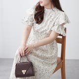 花柄袖開きワンピ | NICE CLAUP / OLIVE des OLIVE OUTLET | 詳細画像4