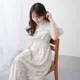 花柄袖開きワンピ | NICE CLAUP / OLIVE des OLIVE OUTLET | 詳細画像5
