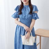 花柄袖開きワンピ | NICE CLAUP / OLIVE des OLIVE OUTLET | 詳細画像12