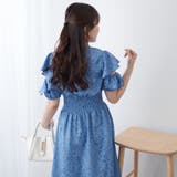 花柄袖開きワンピ | NICE CLAUP / OLIVE des OLIVE OUTLET | 詳細画像14
