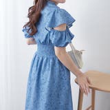 花柄袖開きワンピ | NICE CLAUP / OLIVE des OLIVE OUTLET | 詳細画像15